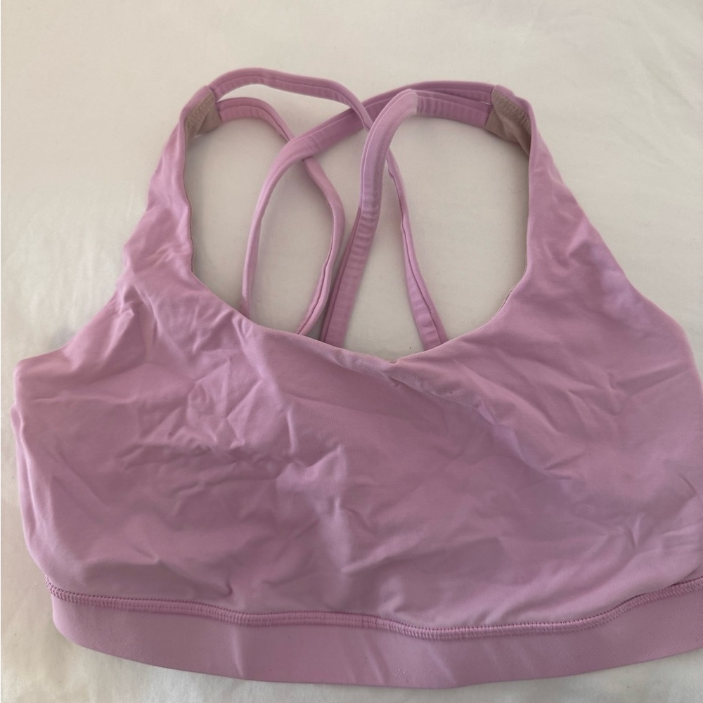 Lululemon Athletica Lavender Sports Bra